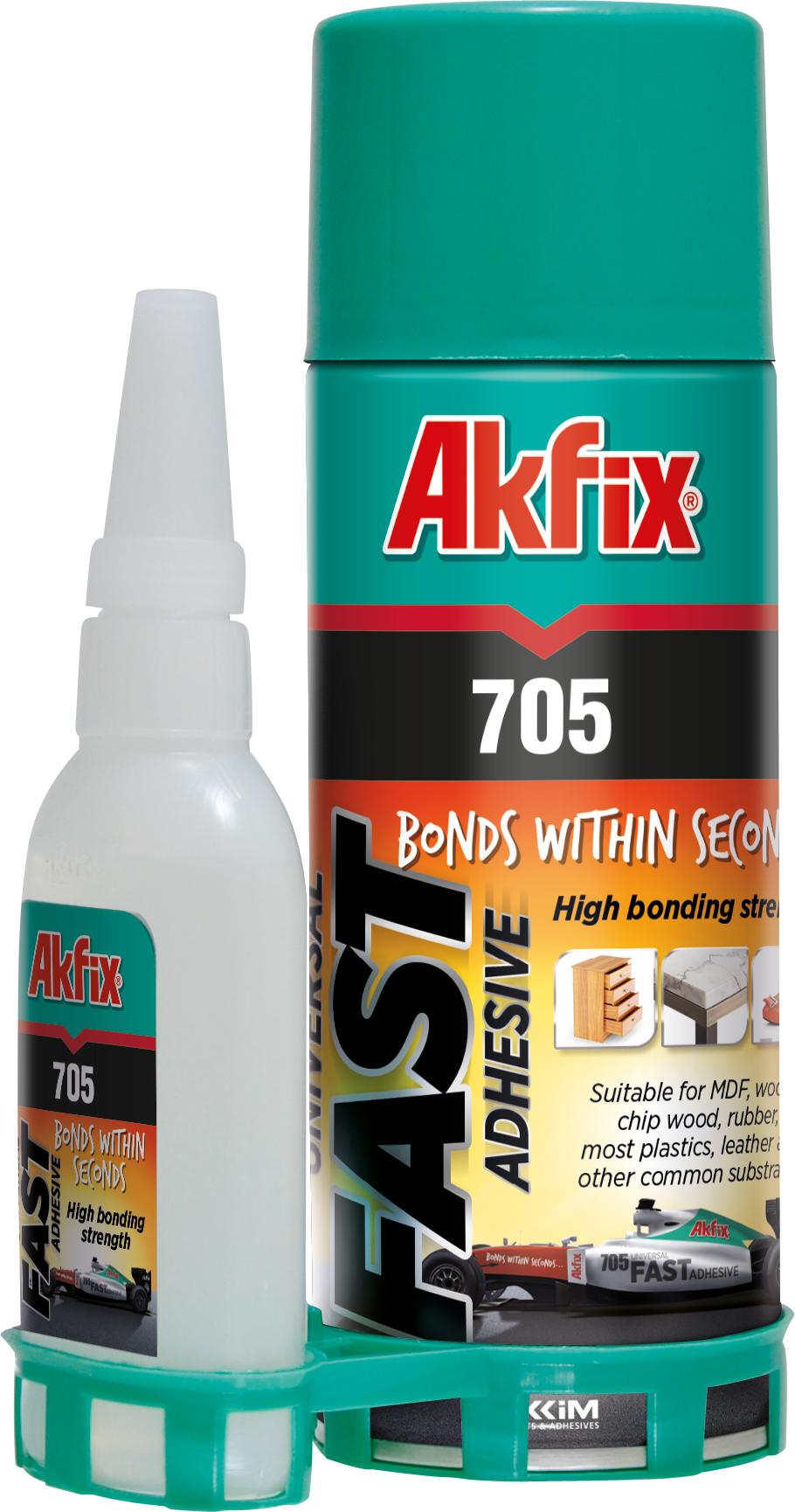 Akfix 705 Fast Adhesive CA Glue (3.50 oz.) - Akfixstore 400 ml - 1 Pack